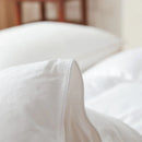 DecorBites™ Luxe Cotton Cover White Goose Down Comforter, 5 Star Hotel Bedspread