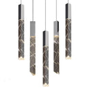 DecorBites™ Crystal Glass LED Pendant Light for Living Hallway Staircase & Restaurant