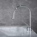 DecorBites™ Brushed Gold Basin Faucet Hot Cold Black Sink Kitchen Swivel Water Crane