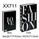 Fake Book Cafe Desk Table Living Room For Home Decor Interior Items Modern Home Decoration Ornaments Accessories Luxury Bedroom
