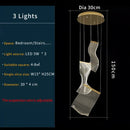 DecorBites™ Duplex Building Chandelier: Modern, Luxurious, LED, Large, Creative, Villa Pendant Lamp