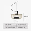 DecorBites™ Brokis Double Glass Pendant Lamp for Home Decor & Hospitality Spaces