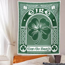 DecorBites™ Clover Psychedelic Gothic Wall Tapestry St. Patrick's Day Celtic Art