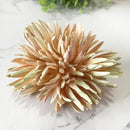 DecorBites™ Gold Hybrid Flower Cherry Stamen Berries Bundle for DIY Decor