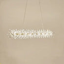 DecorBites™ Crystal LED Chandelier for Home Decor – Modern Hanging Lamp