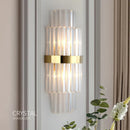 DecorBites™ Crystal LED Wall Lamp Modern Luxury Light Gold Sconces for Living Room Bedroom