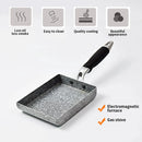 DecorBites™ Japanese Medical Stone Non-Stick Frying Pan | Tamagoyaki Omelette Pan