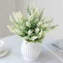 DecorBites™ Lavender Foam Flower Family Room Vase Wedding Bouquet Garden Rose Arch Decoration