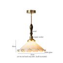 DecorBites™ Glass LED Pendant Lamp: Nordic Minimalism for Bedroom, Living Room, Kitchen & More