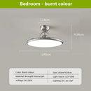 DecorBites™ Cream Iron Nordic LED Ceiling Light - Indoor Decorative Luminaires