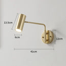 DecorBites™ Adjustable E27 LED Wall Lamp Sconces Indoor Lighting Home Decor Bedroom Fixture