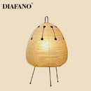 DecorBites™ Japanese Style Paper Floor Lamp for Home Décor and Lighting