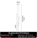 DecorBites™ LED Chandelier: Modern Staircase & Kitchen Pendant Light for Home Decoration