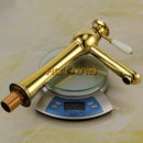DecorBites™ Gold Basin Faucet with Ceramic Mixer Tap - Bathroom Torneiras Para Banheiro