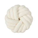 DecorBites™ Knotted Ball Grey Throw Pillow for Bed Couch Living Room