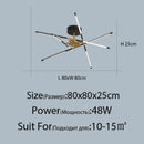 DecorBites™ Linen Ceiling Chandelier: Black Gold Pendant Lamp for Home, Office, or Restaurant