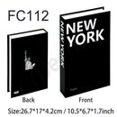 Fake Book Cafe Desk Table Living Room For Home Decor Interior Items Modern Home Decoration Ornaments Accessories Luxury Bedroom