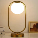 DecorBites™ Glass Ball LED Table Lamp for Stylish Bedroom Decor
