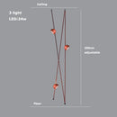 DecorBites™ LED Belt Chandelier Pendant Light for Dimmable Indoor Lighting in Living Room