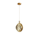 DecorBites™ Dandelion Crystal Ball Chandelier LED Hanging Lamp for Bedroom and Restaurant