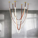 DecorBites™ LED Long Strip Chandelier for Modern Living Room and Villa