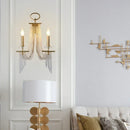 DecorBites™ Crystal Candle Chandelier: Elegant Hanging Lamp for Villa, Dining Room, Bedroom, Living Room
