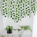DecorBites™ Ivy Green Fake Leaves Garland Vine Wall Decoration Artificial Plants