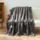 DecorBites™ Double-Layer Warm Blanket: Flannel & Lamb Wool Sofa Blanket