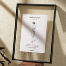 DecorBites™ Clear Frame Modern Hangable Picture Frame Acrylic Home Decor