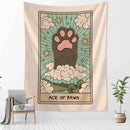 DecorBites™ Cartoon Cat Claw Tapestry Wall Hanging Abstract Art Home Decor
