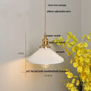 DecorBites™ Ceramic Knob Switch LED Pendant Light, Nordic Modern Hang Lamp