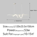 DecorBites™ LED Chandeliers for Modern Living Dining Kitchen Room Lighting Fixtures