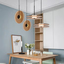 DecorBites™ Amber Smoke Gray Glass Pendant Lamp for Dining Room & Bar Decor