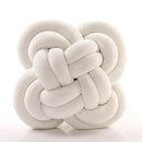 DecorBites™ Knot Pillow Ball Xmas Decorative Throw Pillow with Soft Plush