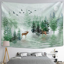 DecorBites™ Elk Tapestry Wall Hanging Mystical Starry Sky Home Decor