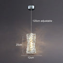DecorBites™ Gold Chrome Crystal Wall Sconce LED Lamp for Living Room Bedroom TV Background Lighting