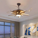 DecorBites™ Kids Bedroom Ceiling Fan with Remote Control and LED Light