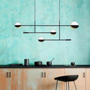 DecorBites™ Geometric Iron Pendant Lamp for Home Decor and Lighting