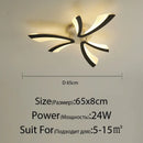 DecorBites™ LED Ceiling Chandelier with Remote Control for Home Décor