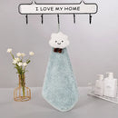 DecorBites™ Cloudy Day Hand Towel - Antibacterial Bamboo Charcoal Fiber Kitchen & Bath Soft Towel
