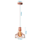 DecorBites™ Industrial Retro Loft LED Pendant Light for Home Living Room Kitchen