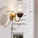 DecorBites™ Japanese Style LED Wall Lights 4W for Home Bathroom Bedroom Mirror Lighting