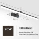 DecorBites™ LED Bathroom Vanity Light Gold Silver Black 40-90cm 220V