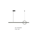 DecorBites™ Geometric Copper Chandelier: Minimalist Bar & Restaurant Atmosphere