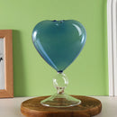 DecorBites™ Heart Shaped Glass Mug Set for Couples - Cocktail, Tea, Coffee, Beer Glassware Drinkware