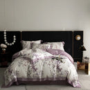 DecorBites™ Eucalyptus Fiber Bedding Set: Duvet Cover, Bed Sheet, Fitted Sheet, Pillowcases