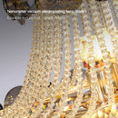 DecorBites™ Crystal Chandelier: Modern Nordic Luxury for Living Room, Dining Room, Bedroom