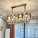 DecorBites™ Crystal Chandelier: Post Modern Luxury Light for Living Room, Bedroom, Kitchen & Dining Room