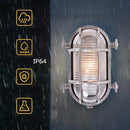 DecorBites™ Industrial Outdoor Wall Lamp Waterproof LED Wall Light for Porch Garden Balcony