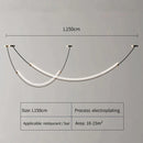 DecorBites™ Designer Arc Line Restaurant Lighting Chandelier